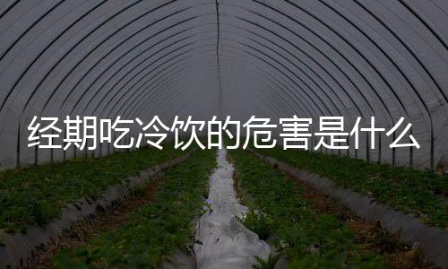 经期吃冷饮的危害是什么?