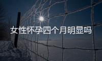 女性怀孕四个月明显吗